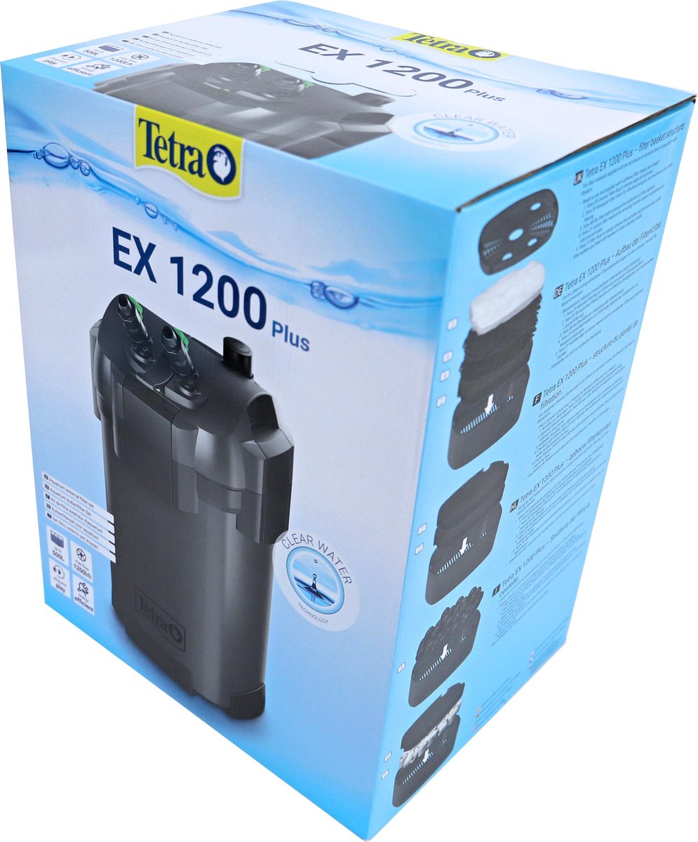 Tetra buitenfilter EX 1200 PLUS.