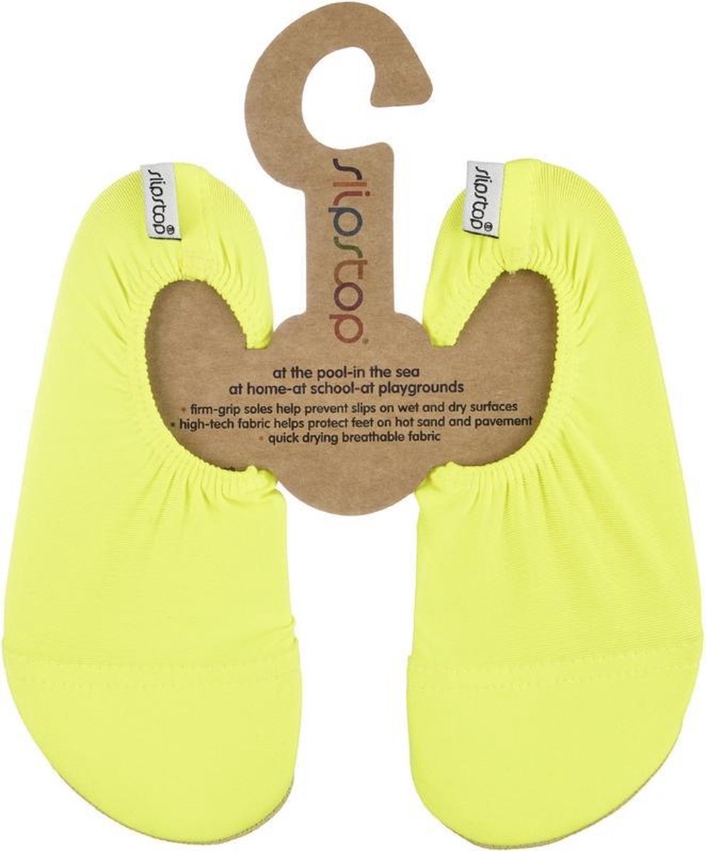 Slipstop Zwemschoen Neon Geel Effen XL 33/35