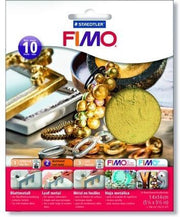 Fimo Bladmetaal goud 10 vel 8781-11
