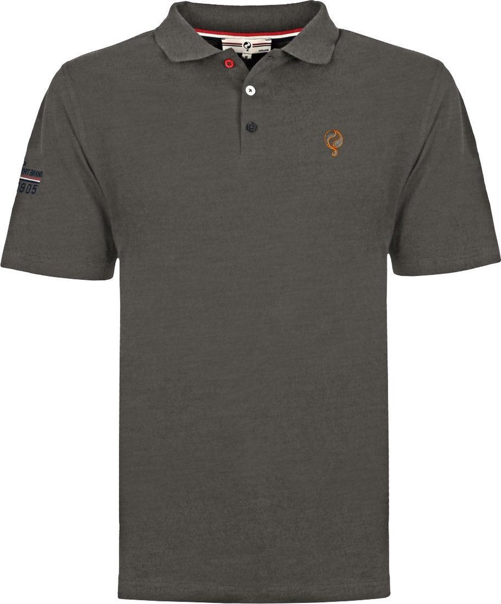 Heren Polo Willemstad - Donkergrijs