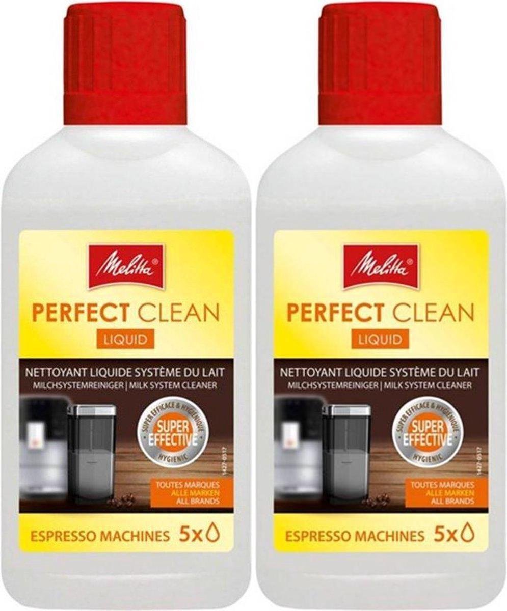 Melitta Perfect Clean Melkreiniger - 2 x 250ml