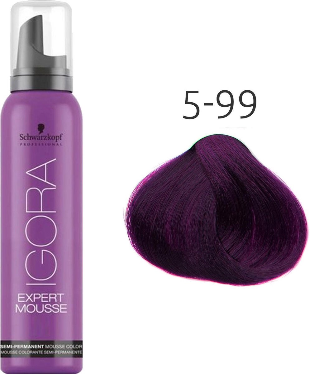 Schwarzkopf - Igora - Expert Mousse - 5-99 - 100 ml