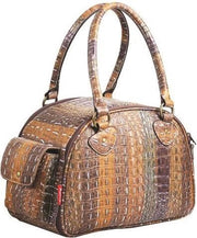 M-pets Draagtas Hond/kat 38 X 21 X 28 Cm Imitatieleer Bruin