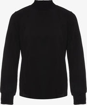 Jazlyn dames smock blouse - Zwart - Maat XXL