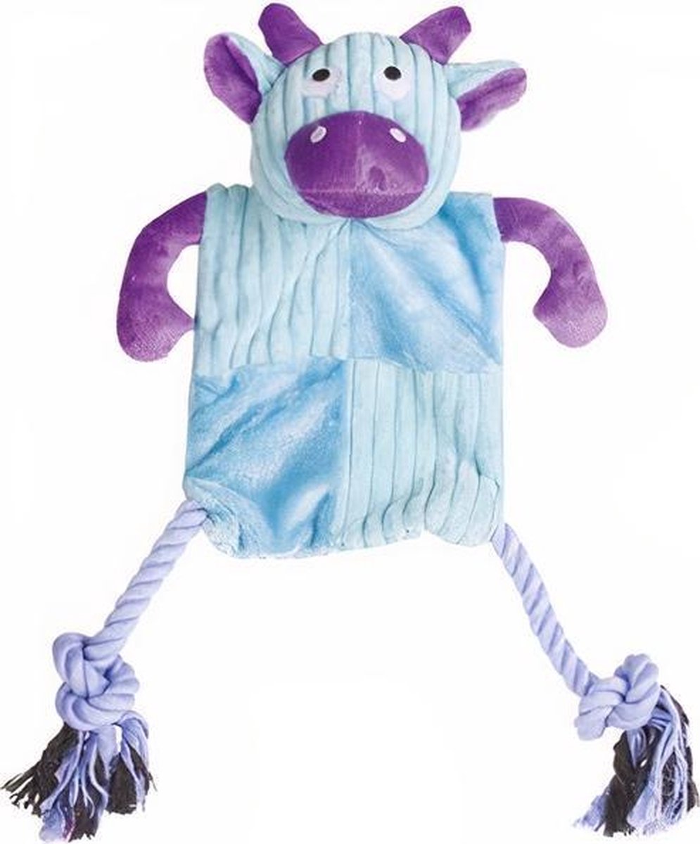 M-pets Hondenknuffel Los Gringos 40 Cm Pluche/katoen Blauw