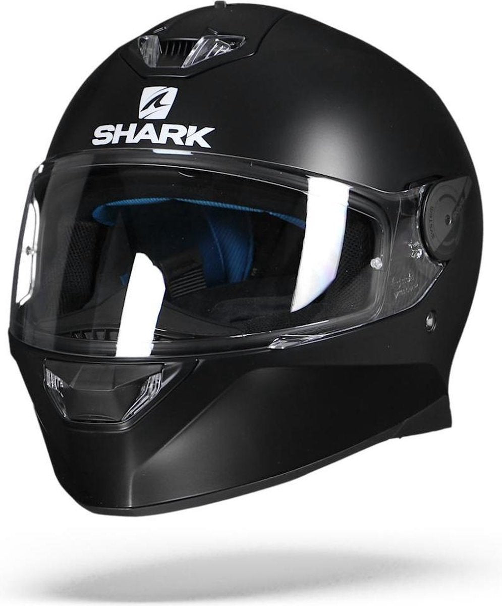 Shark Skwal 2 Blank Matt Black KMA Full Face Helmet XS