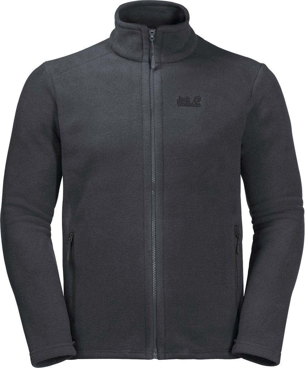 Jack Wolfskin Midnight Moon Men - Heren - Fleecevest  -Grijs