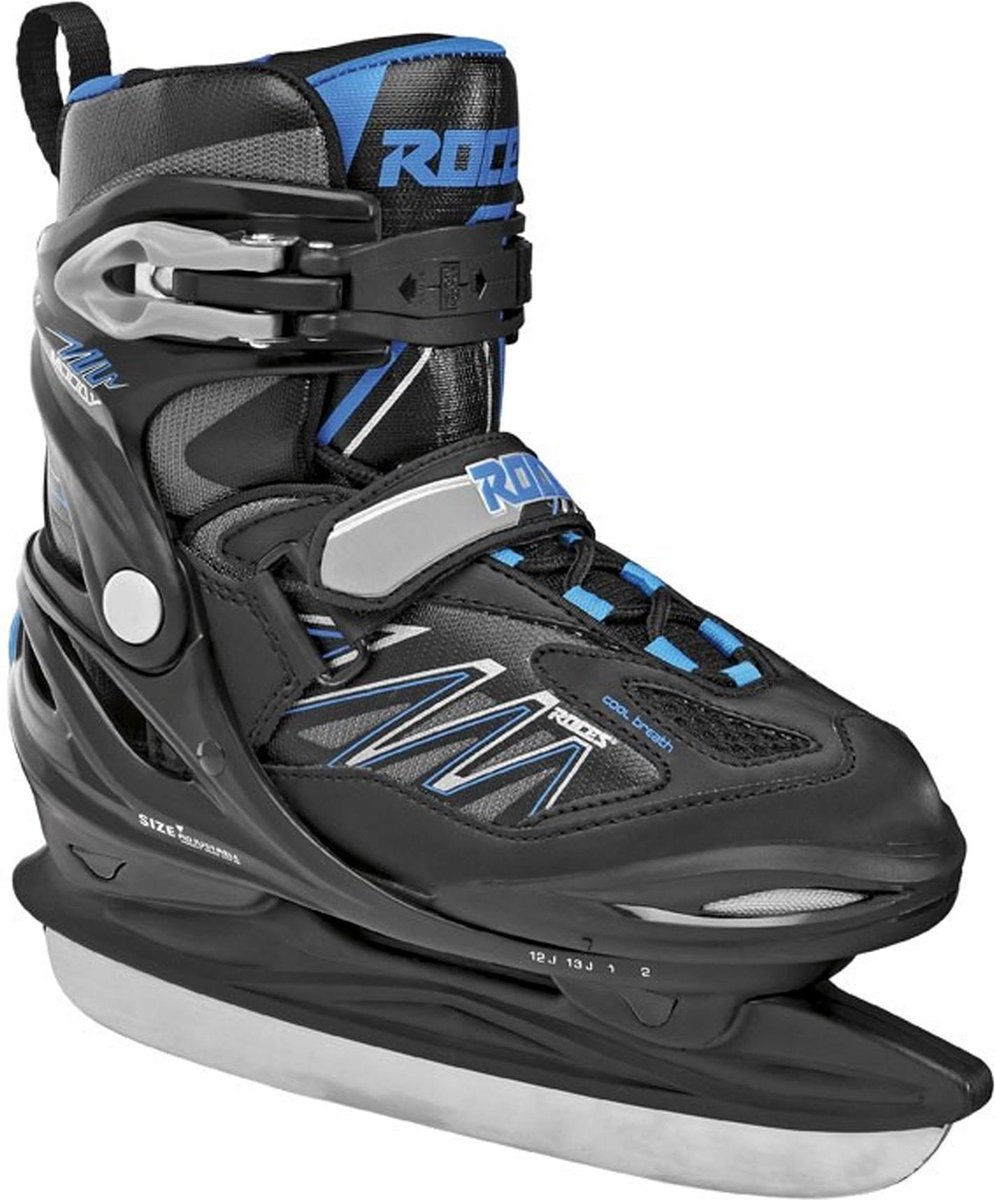 Roces Schaatsen - Maat 36-40 - Unisex - zwart/blauw/zilver