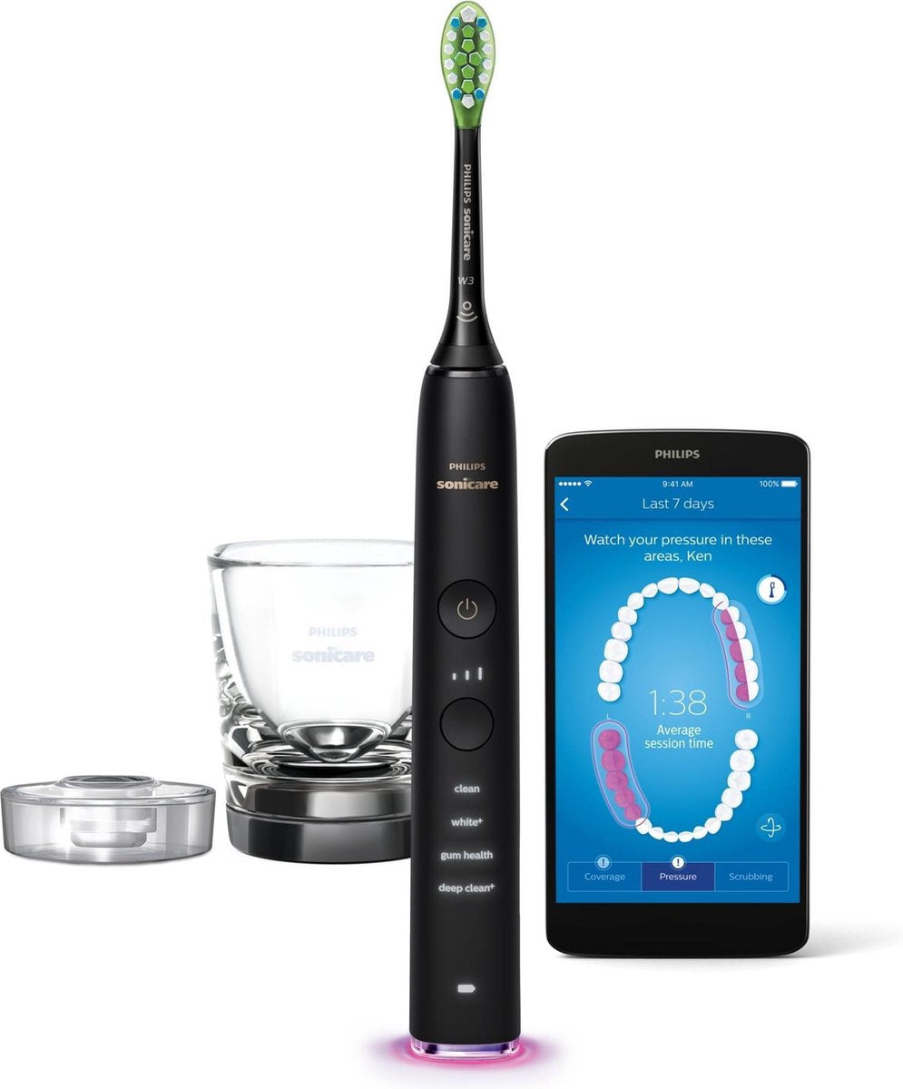 Philips HX9901/14 elektrische tandenborstel Volwassene Sonische tandenborstel Zwart