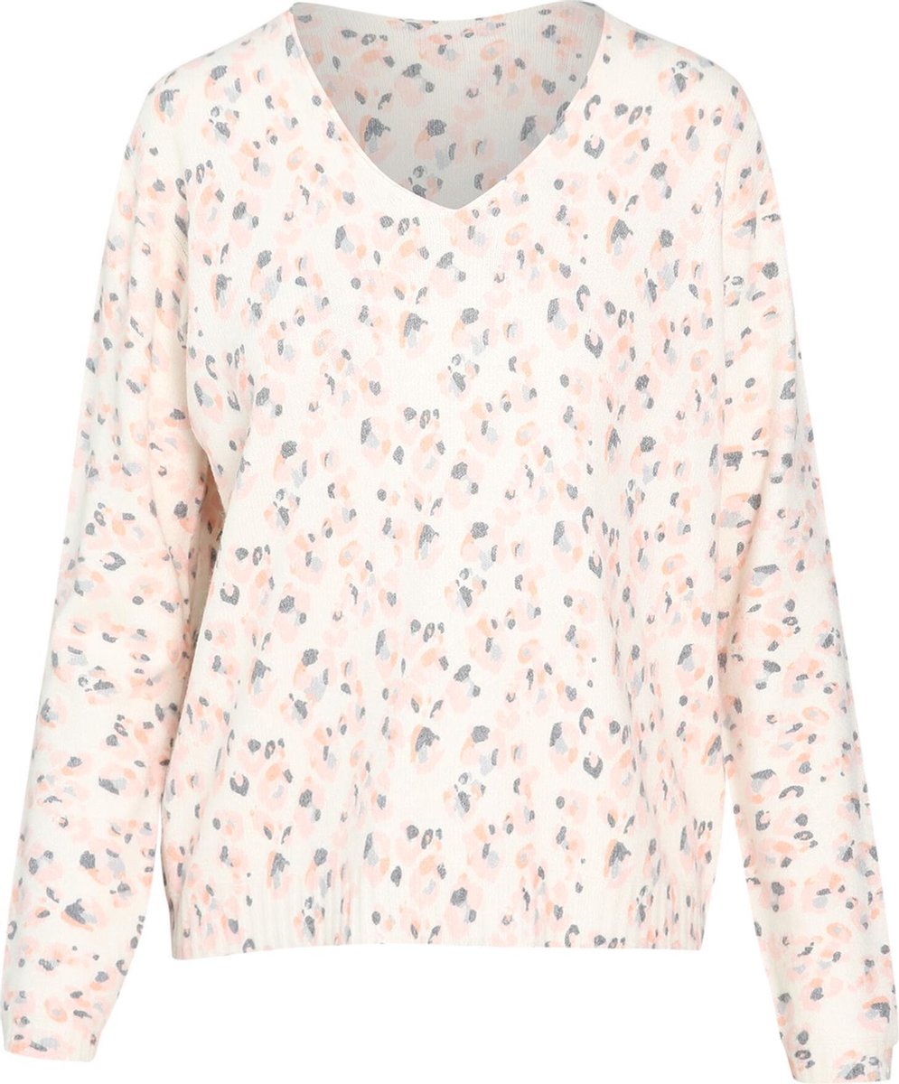 Cassis Dames Trui met dierenprint - Maat S/M