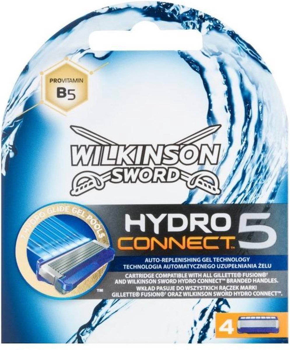 Wilkinson Sword Hydro 5 Connect Scheermesjes - 4 Stuks