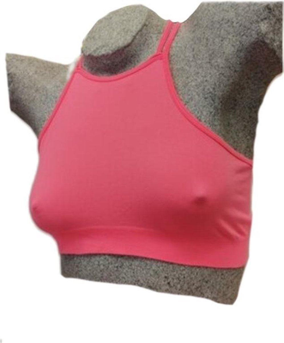 Hunkemõller - Seamless Strappy Back B - Pinky Tassle - Maat XS