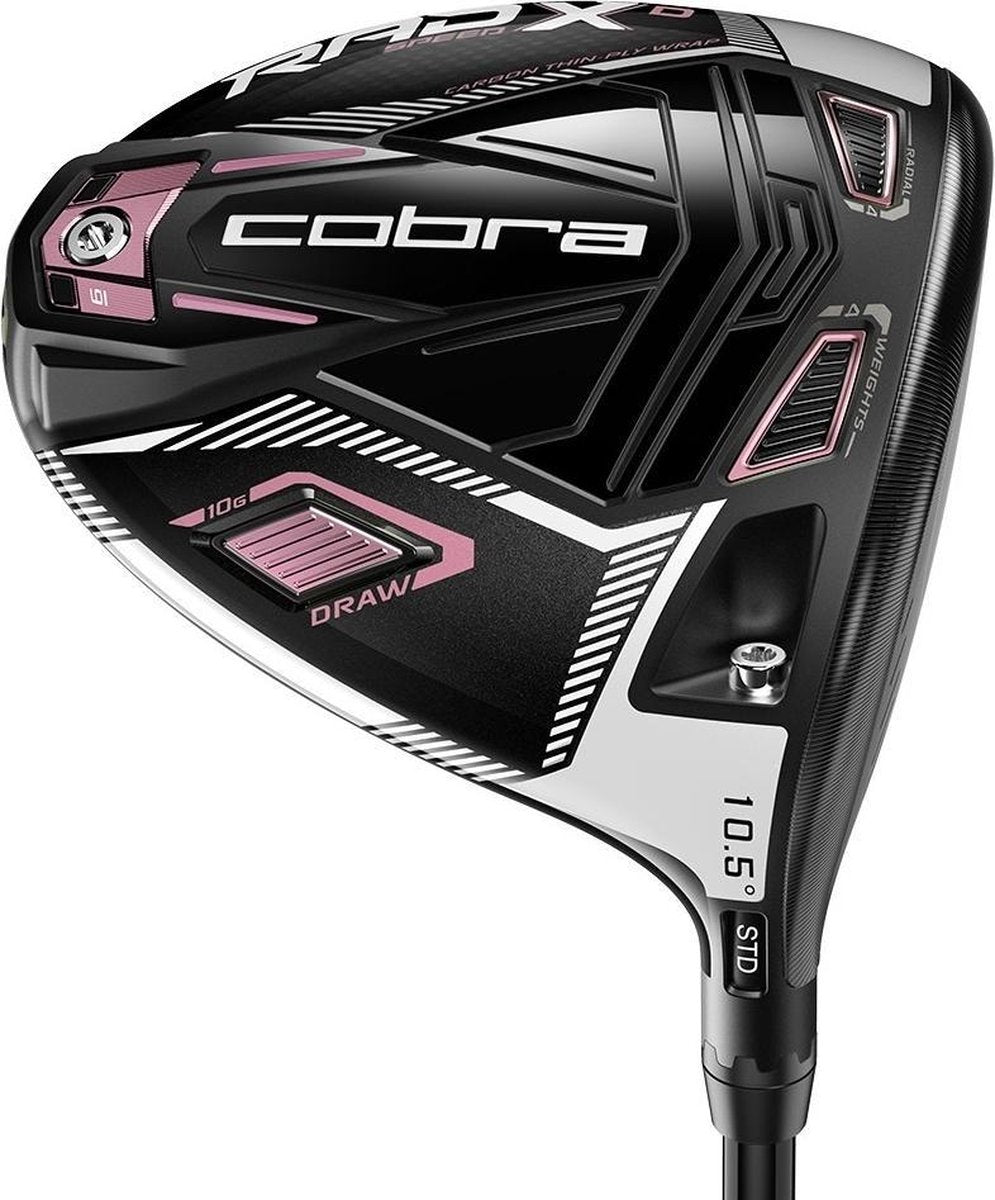 Cobra King RadSpeed XD Xtreme Ladies Driver 2021  -  Loft: 12° - (Loft instelbaar van 10