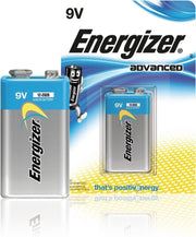 Energizer Eco Advanced batterij 9V op blister
