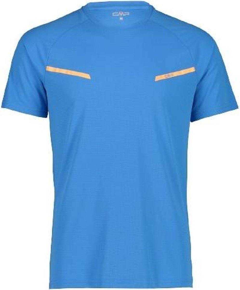 Cmp T-shirt Heren Polyester Blauw Maat S