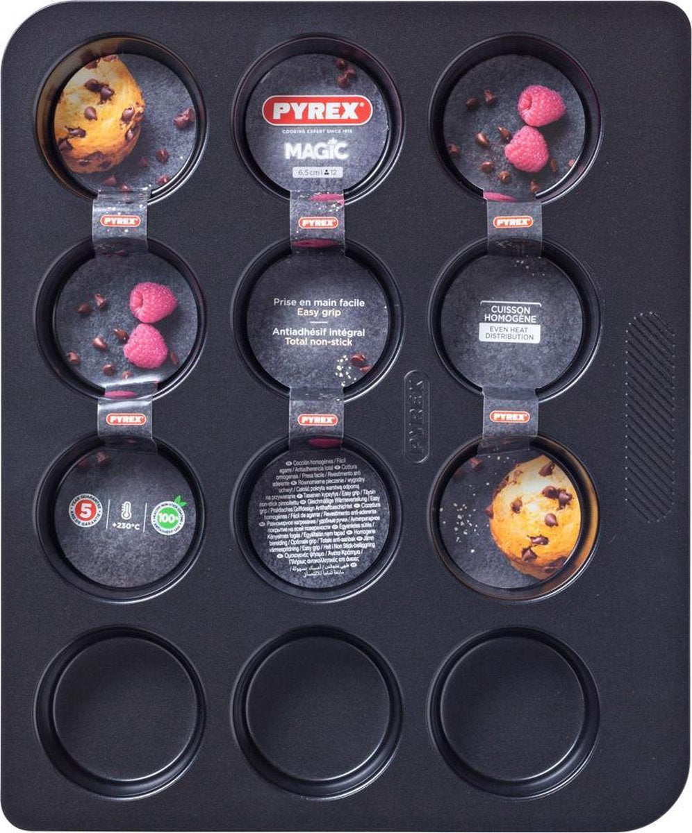 Muffinvorm voor 12 Muffins - Pyrex | Magic