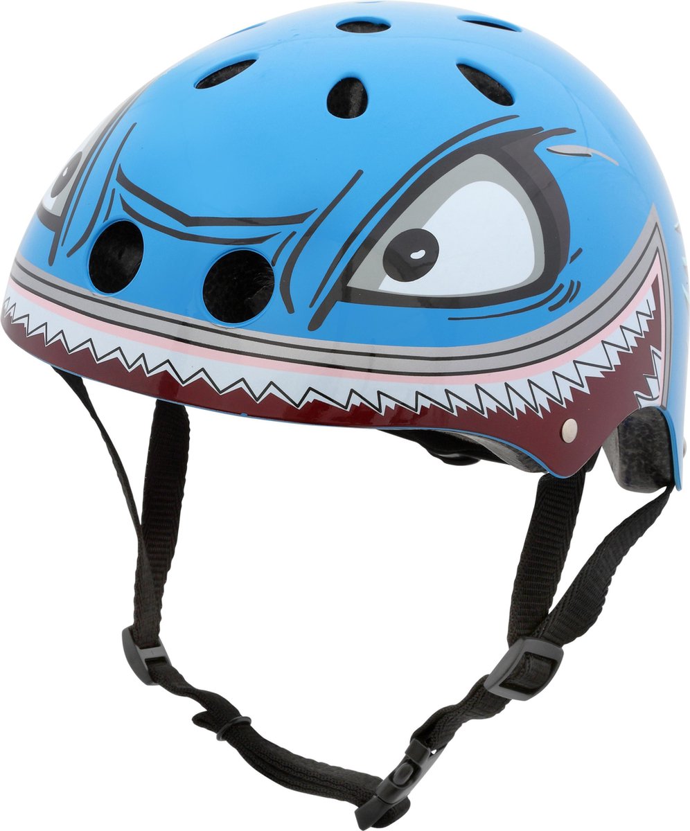 Mini Hornit Lids Fietshelm voor Kinderen - met LED achterlicht - Hammerhead (S)