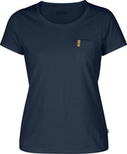 Fjallraven Övik Outdoorshirt Dames - Navy - Maat M