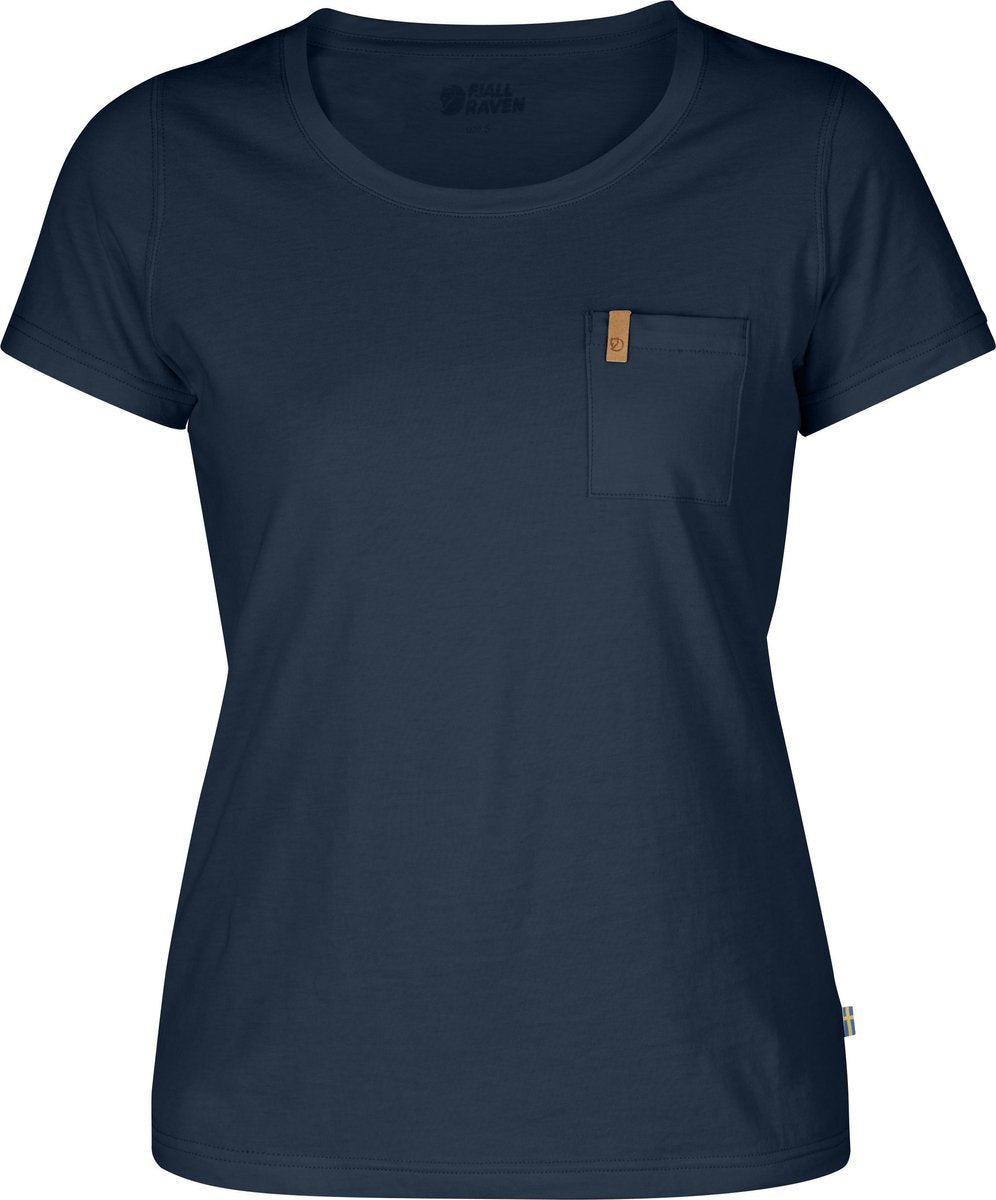 Fjallraven Övik Outdoorshirt Dames - Navy - Maat M