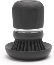 Brabantia Sink Side Afwasborstel - met zeepreservoir - Dark Grey