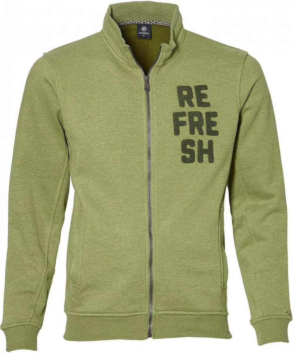Lerros Vest - Modern Fit - Groen - 3XL Grote Maten