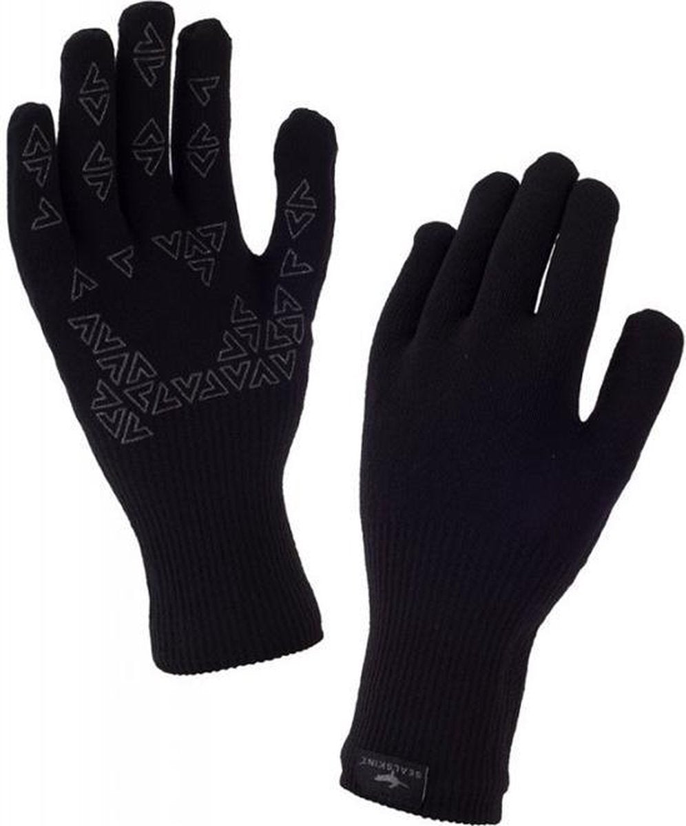 Sealskinz Waterproof All Weather Ultra Grip Knitted Fietshandschoenen Unisex - Maat XL