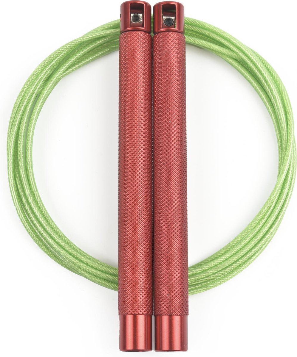 RXpursuit - Speed Rope - Springtouw - Aluminium - Rood-Groen