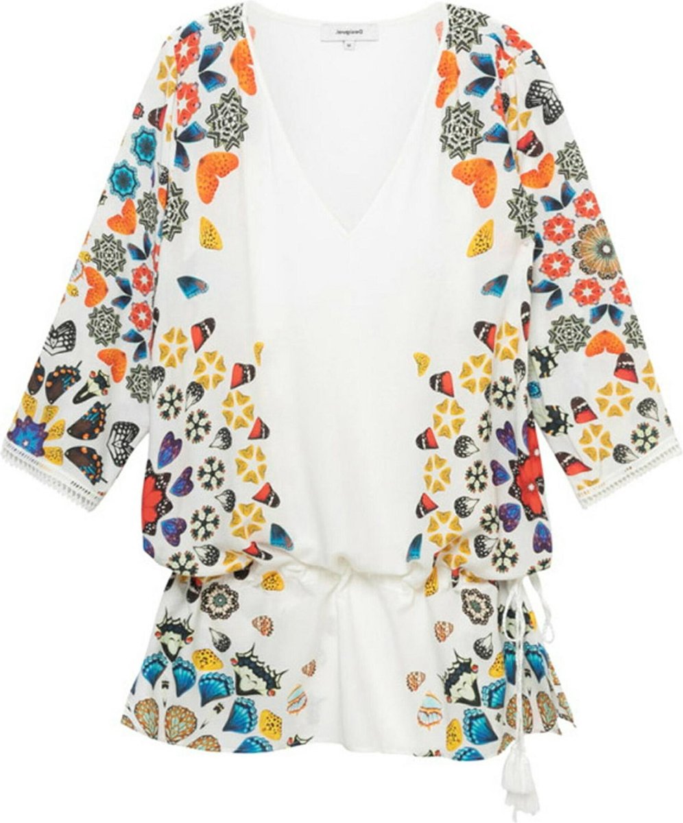 Desigual zomerjurk maui Gemengde Kleuren-Xl (42)