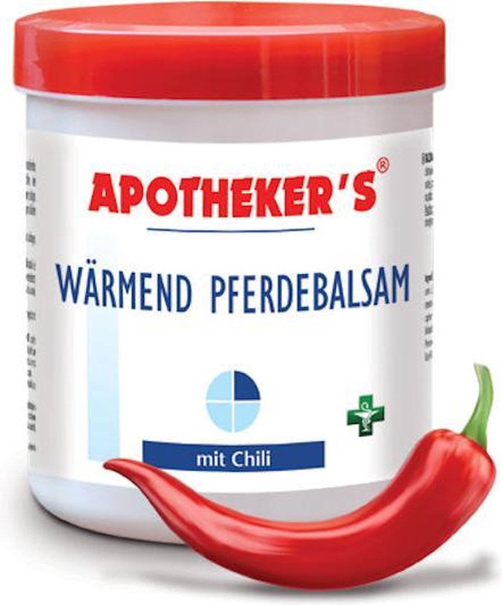 Apotheker´s Paardenbalsem 500ml met chili