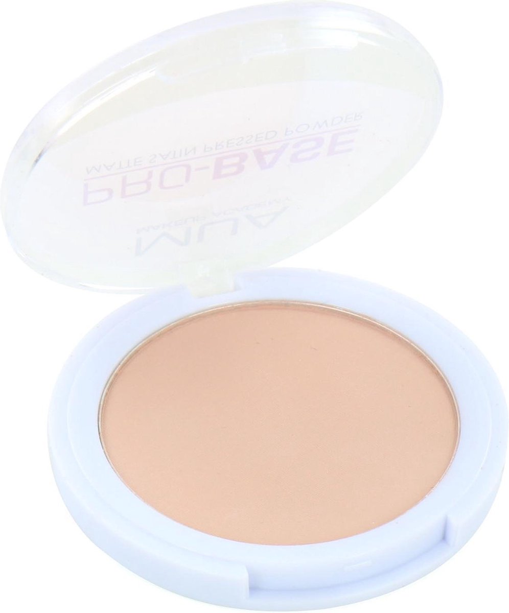 MUA Pro-Base Matte Satin Compact Poeder - Beige Flush