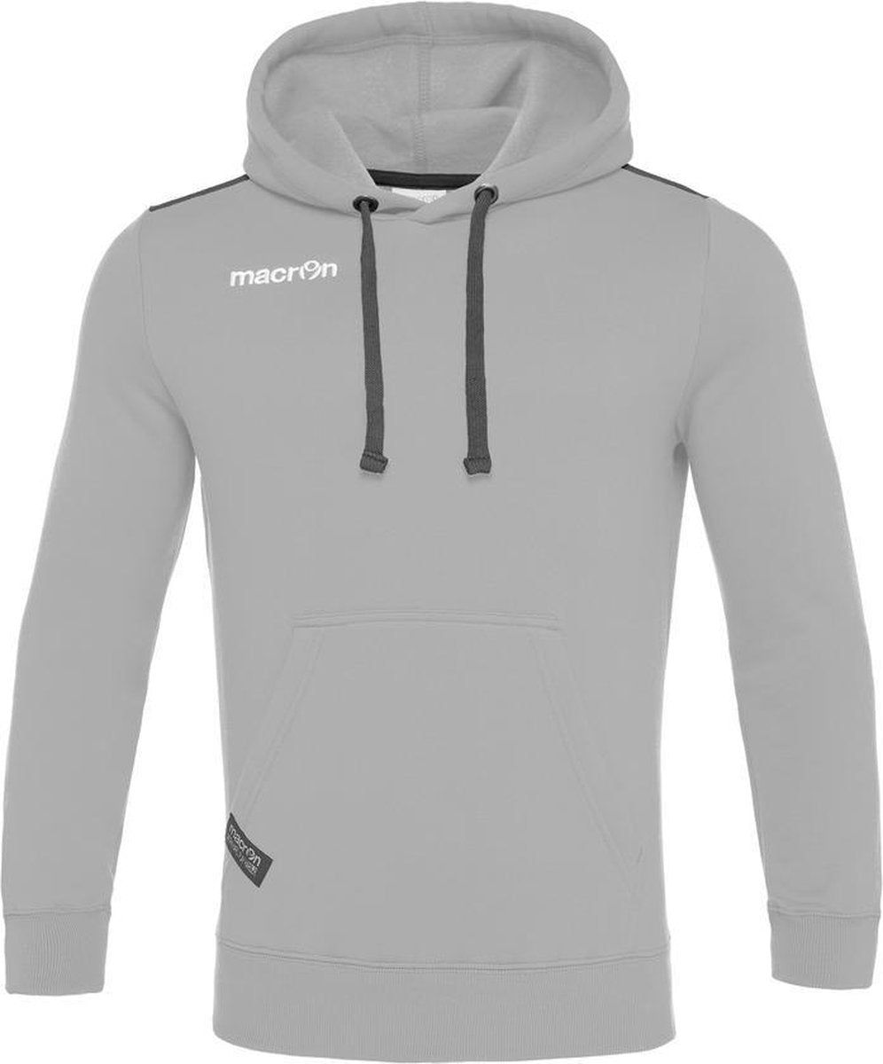 Macron Grunge Hoodie Grijs