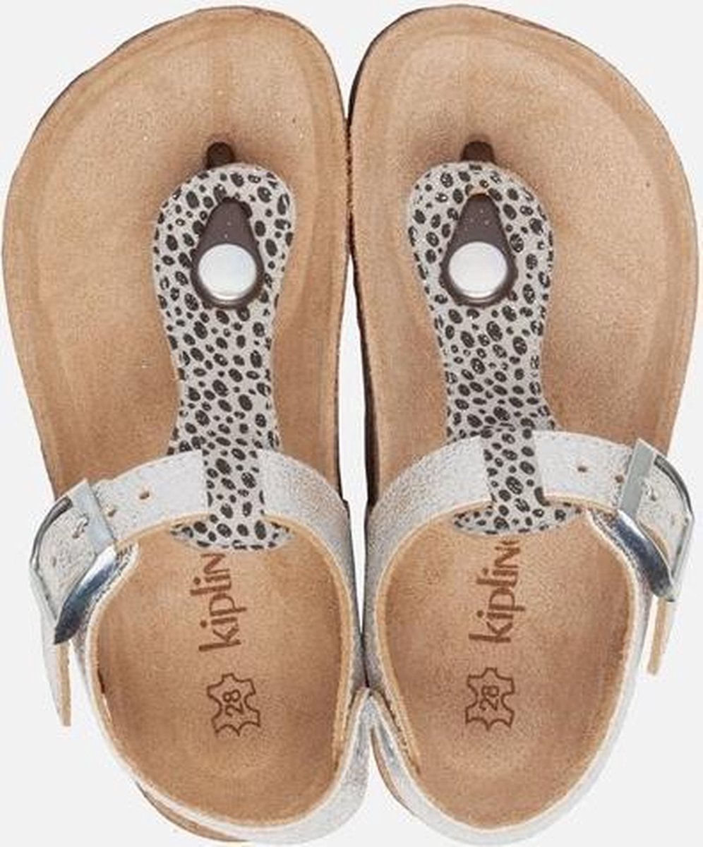 Kipling Nulu sandalen zilver - Maat 32