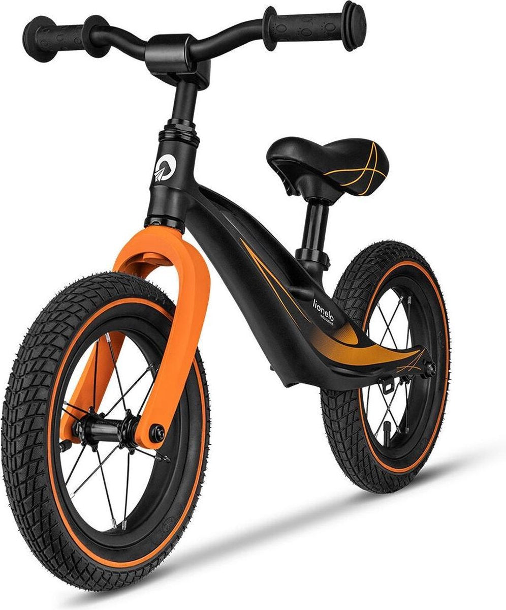 Lionelo Bart Air Loopfiets - Balance Bike - Sporty Black