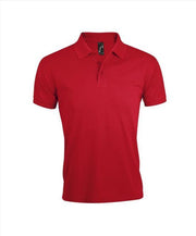 Poloshirt Sol's Prime - 4XL - rood