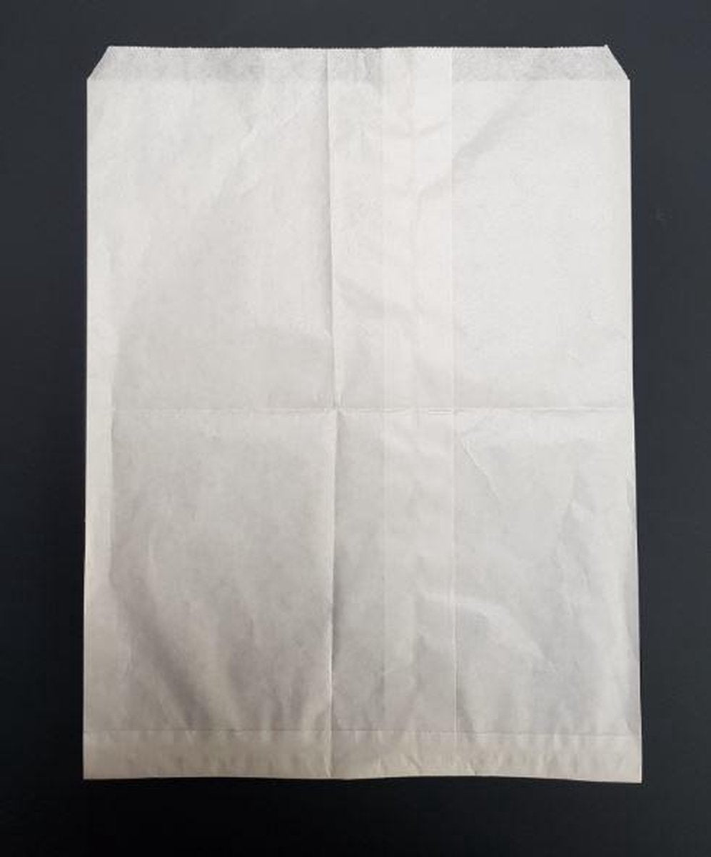 Eco Papieren Zakken Kraft Wit 260x340mm - 100 st