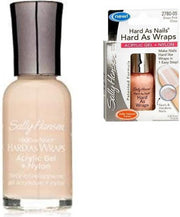 Sally Hansen Hard As Wraps Strength Treatment - Acryl Gel + Nylon Formule - 2780.05 Sheer Pink