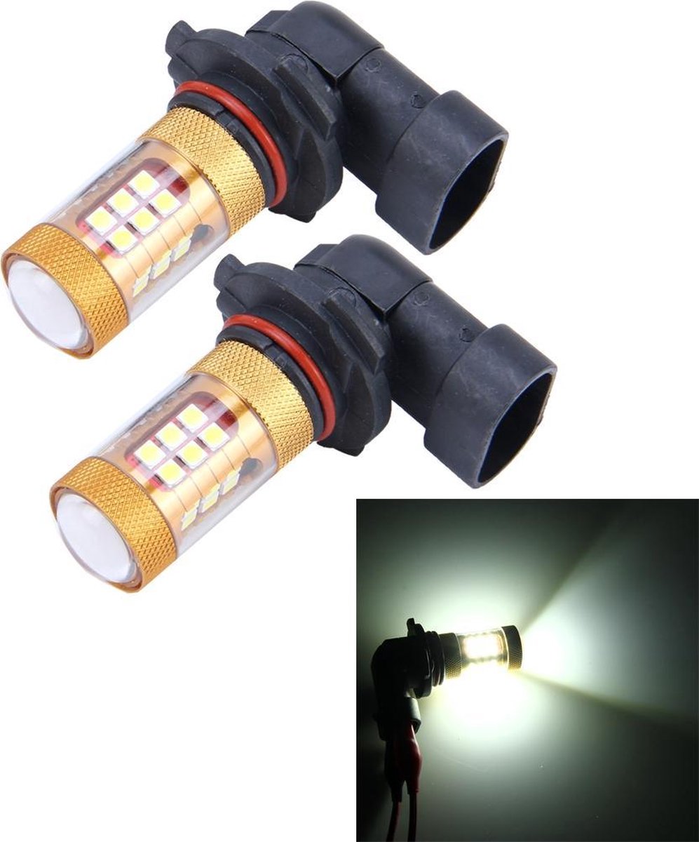 2 STUKS 9005 15 W 1300 LM 6500K 28 SMD-3030 LED's Auto mistlichten