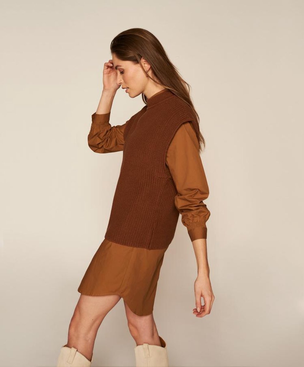 Freebird Camil Sweater Bruin  dames maat S
