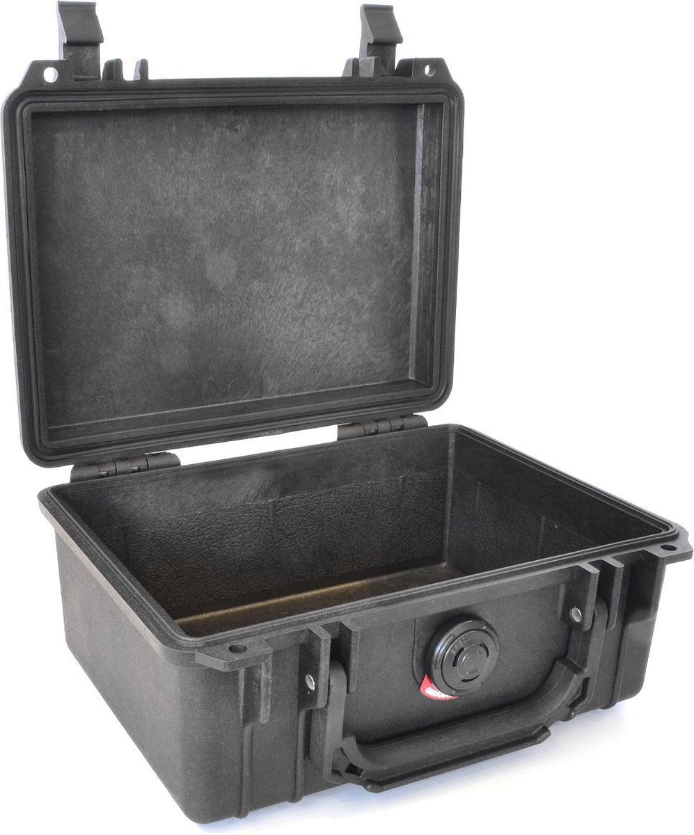 Peli Case   -   Camerakoffer   -   1150    -  Zwart   -  excl. plukschuim  20