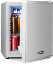 Happy Hour 25 minibar 25L 5-15°C EEC B geruisloos 0dB ledlicht zilver