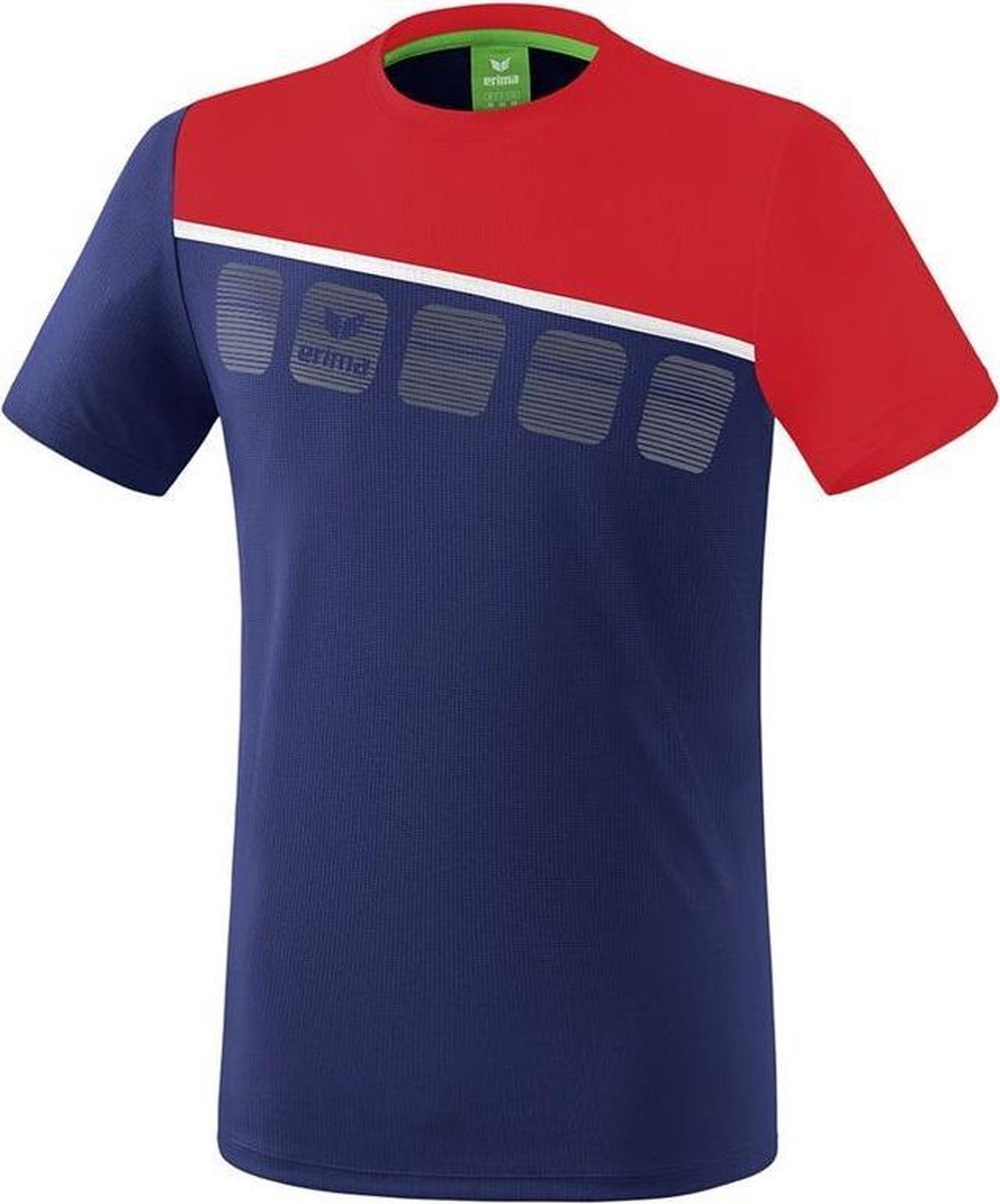 Erima 5-C Shirt - Shirts  - blauw donker - L