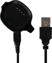 kwmobile USB-oplaadkabel voor Garmin Forerunner 10 / 15 - kabel voor fitnesstracker - zwart