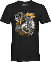 Exxtrawod Never Rest Unisex T-shirt Crossfit Tee Training Maat S