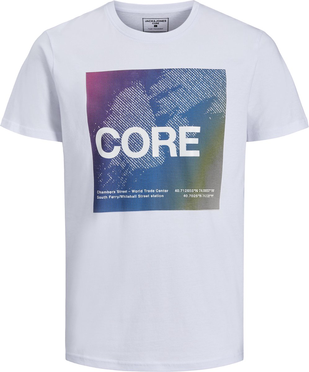 JACK&JONES JUNIOR JCORAZ TEE SS CREW NECK JR Jongens T-shirt - Maat 176