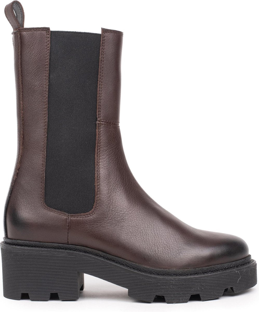 HINSON SOBRA HIGH CHELSEA Castagna Leather -