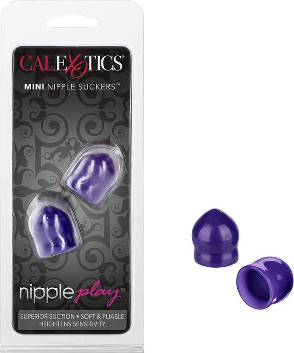 Nipple Play  Mini Nipple Suckers  - Purple