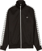 Fred Perry Sportjas - Maat M  - Mannen - zwart/wit