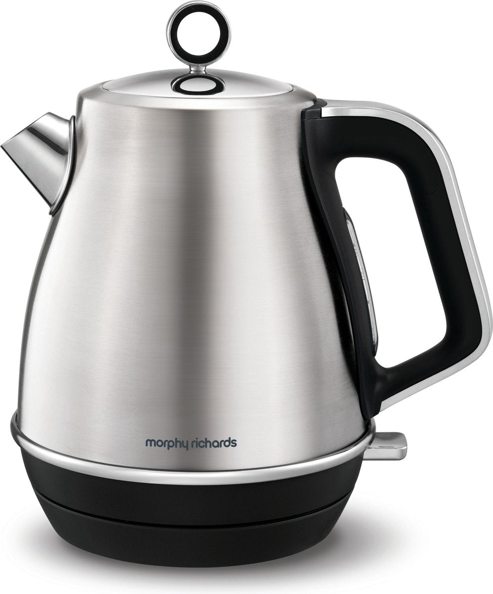 Morphy Richards EVOKE Krug Gebürstet Waterkoker Snoerloos RVS (geborsteld)