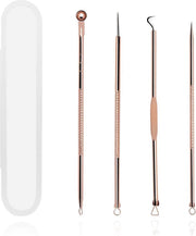 Mee-eters & Acne Verwijderen Set - Gouden Blackhead Killer Comedonenlepel