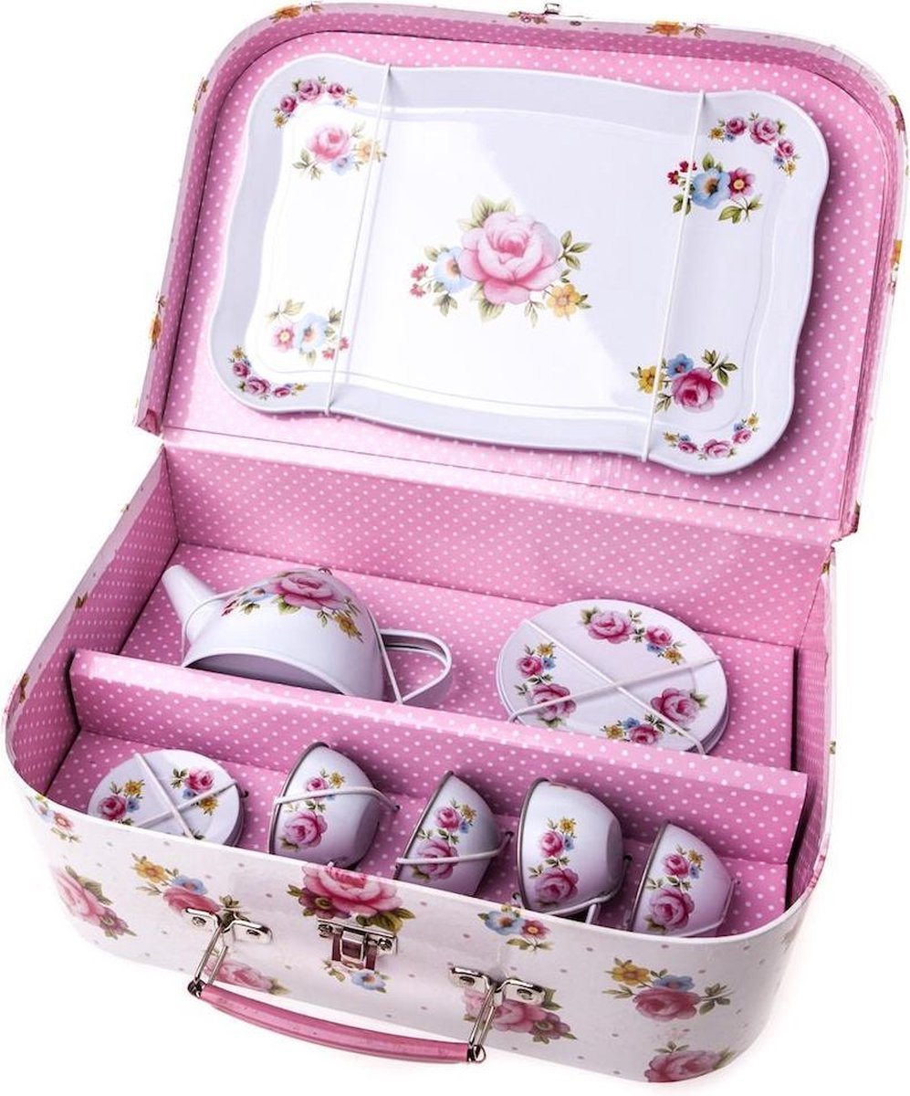 Sass & Belle picknick koffertje english rose